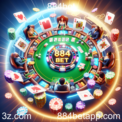 Poker: A Emoção das Cartas no 884bet